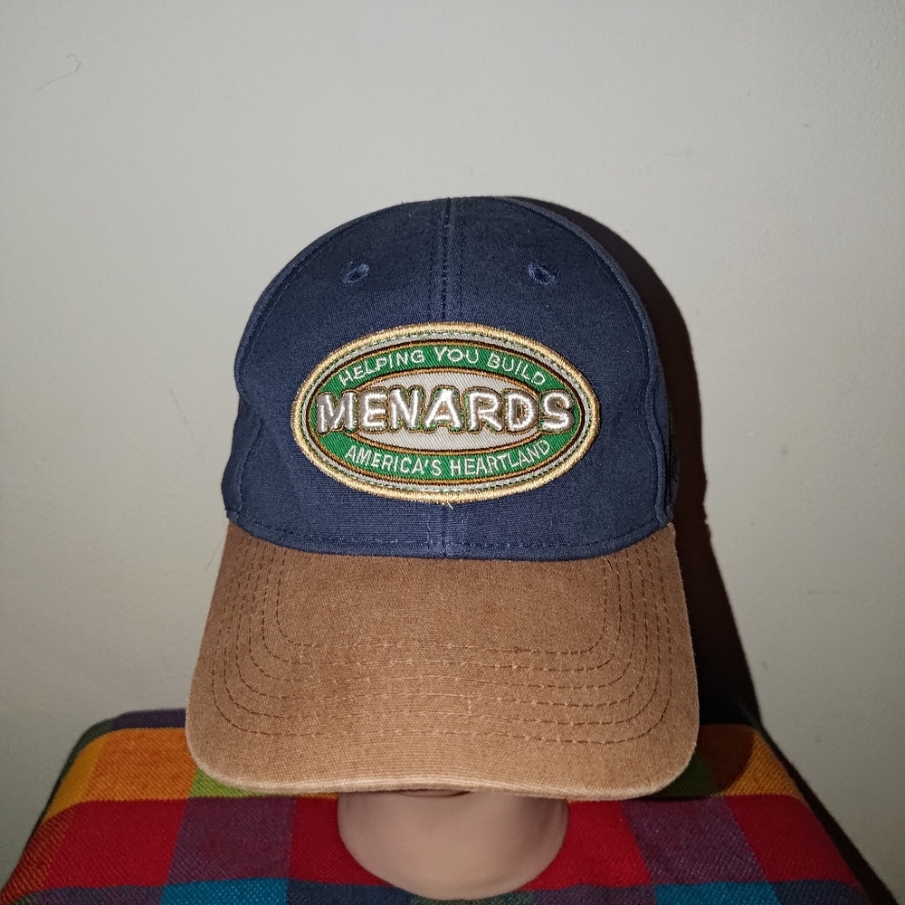 Menards Est. 1960 Stitched Patch Strapback Hat Cap - image 2